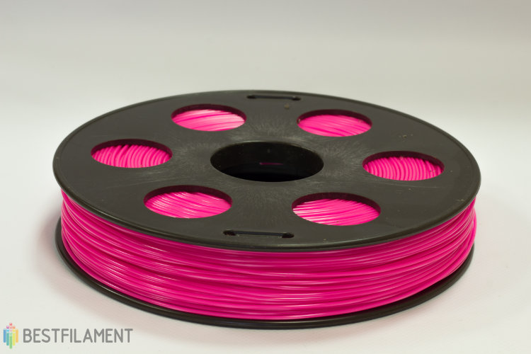 Фото нить для 3D-принтера Розовый ABS пластик Bestfilament 0.5 кг, 1.75 мм