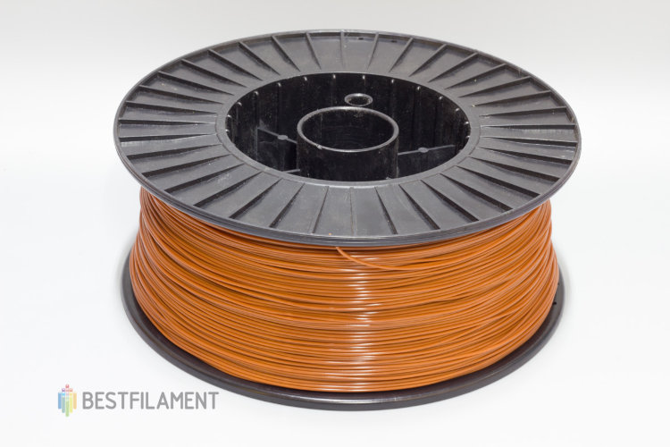 Фото нить для 3D-принтера Шоколадный PLA пластик Bestfilament 2.5 кг, 1.75 мм