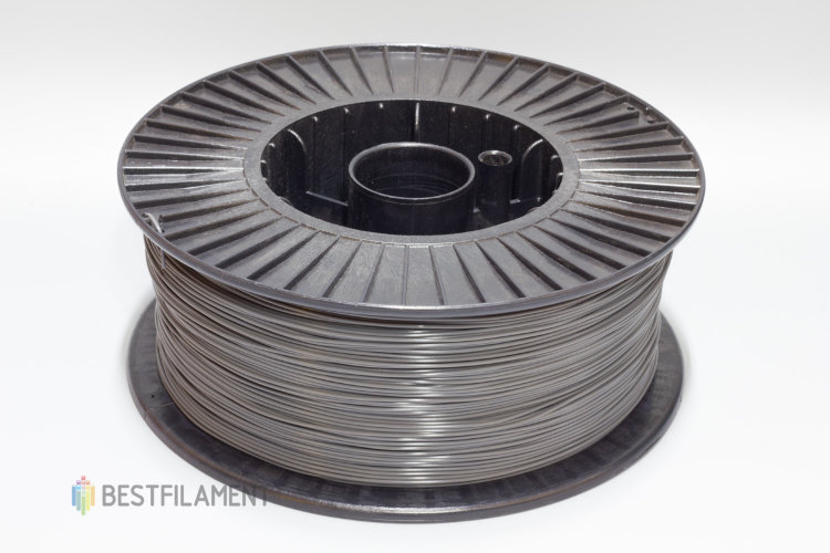 Фото нить для 3D-принтера Темно-серый ABS пластик Bestfilament 2.5 кг, 1.75 мм