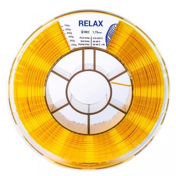 Фото RELAX пластик REC 1.75 мм, 750 гр желтый