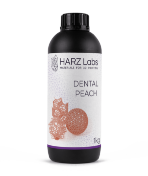 Фото Фотополимер HARZ Labs Dental Peach 1 кг 3